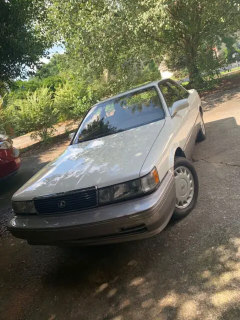 1990 lexus es250 sedan white fwd automatic 250