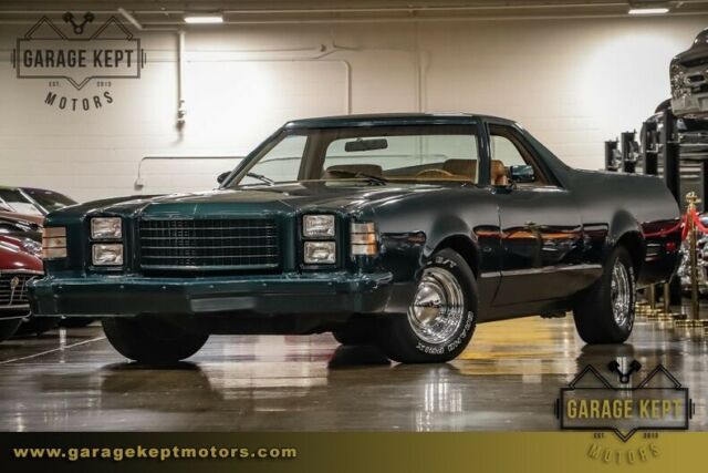 1979 ford ranchero green coupe 351 cleveland v8 76693 miles