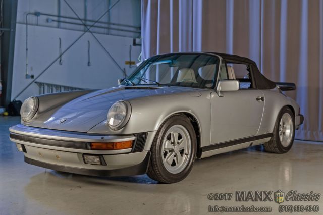 1989 porsche 911 cabriolet anniversary edition