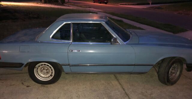 1980 mercedes benz 450sl convertible with hard top barn find not running