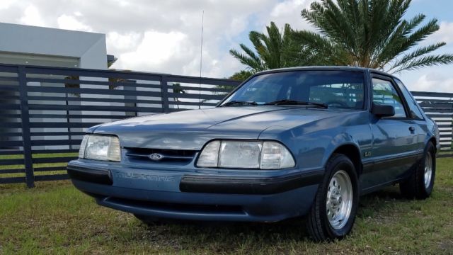 1988 ford mustang lx 5 speed coupe (notchback)