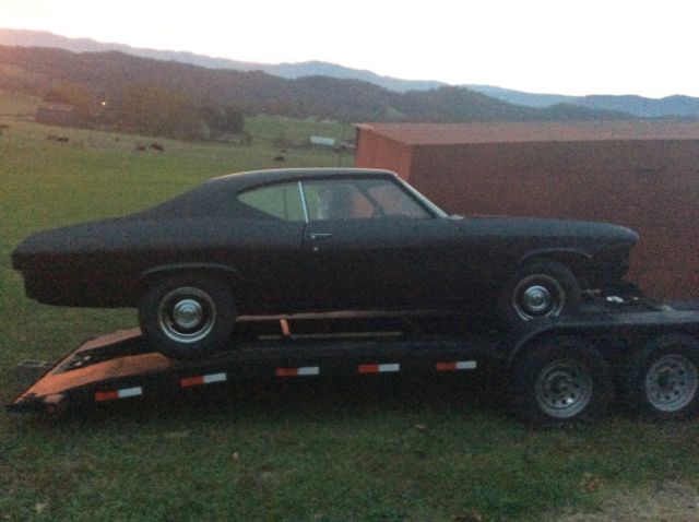 1969 chevrolet chevelle ss hardtop 2-door with a 1969 427 big block project