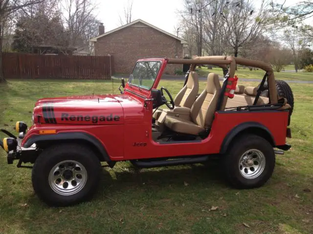 renegade cj 7 fully restored