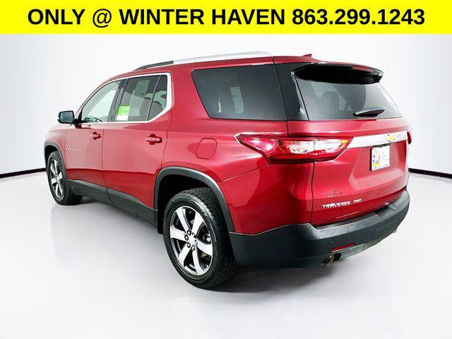 2018 chevrolet traverse lt leather