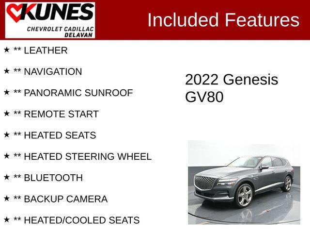 2022 genesis gv80 2.5t