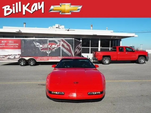 1994 chevrolet corvette zr1 24372 miles red zr1 2dr hatchback 6-speed manual