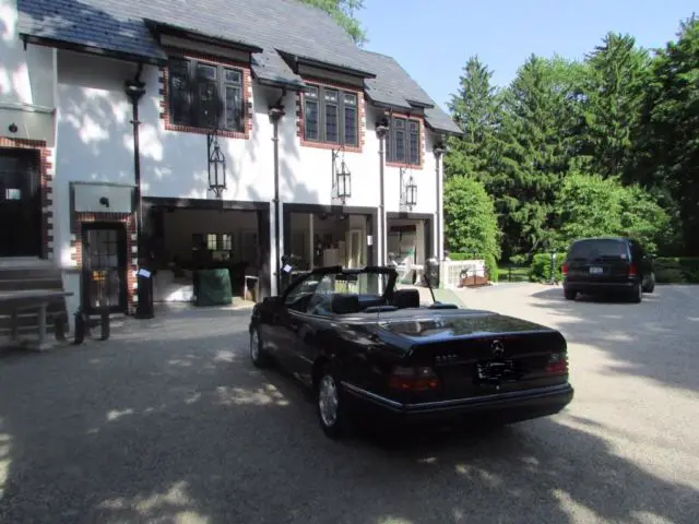 mercedes e-cless e320 convertible cabriolet 1994 collectors car estate sale