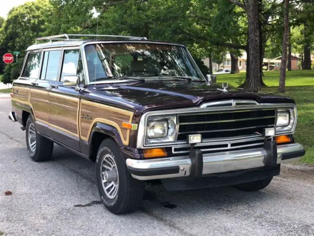 rust free 2nd owner 1990 jeep grand wagoneer