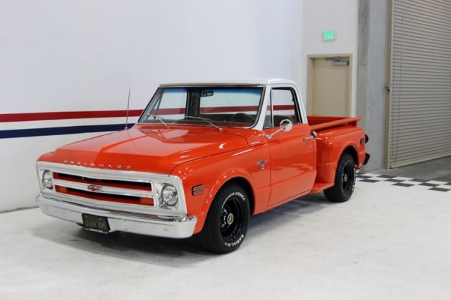 nicely restored 1968 chevrolet c-10 stepside
