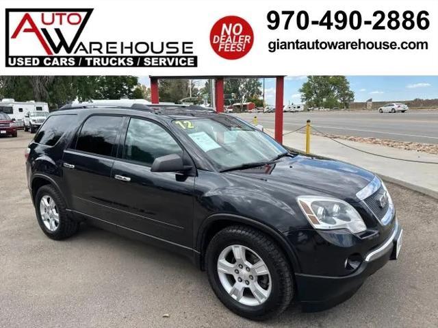 2012 gmc acadia sle