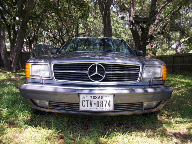 mercedes 560 sec w126 coupe 1990