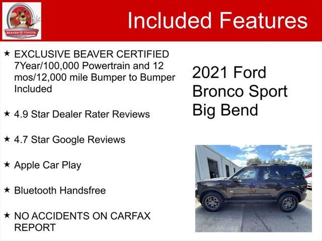 2021 ford bronco sport big bend