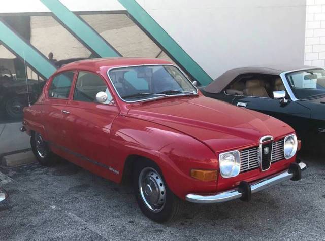 1973 saab 96 26863 miles red coupe other 4-cylinder 1.7l manual
