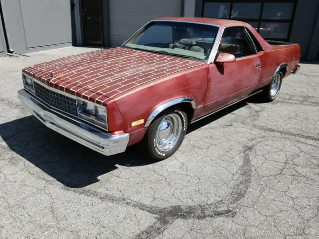modern classic 1986 chevrolet el camino! 305 v8 engine + automatic. low reserve!