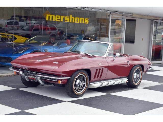 1966 chevrolet corvette convertible - 327/350hp, 4 speed, side exhaust!