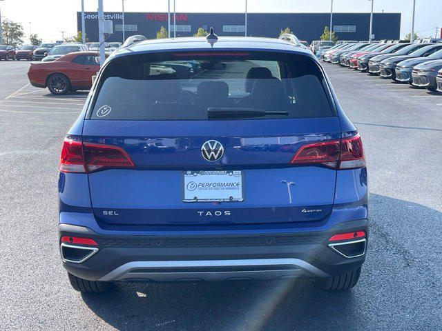 2022 volkswagen taos 1.5t sel