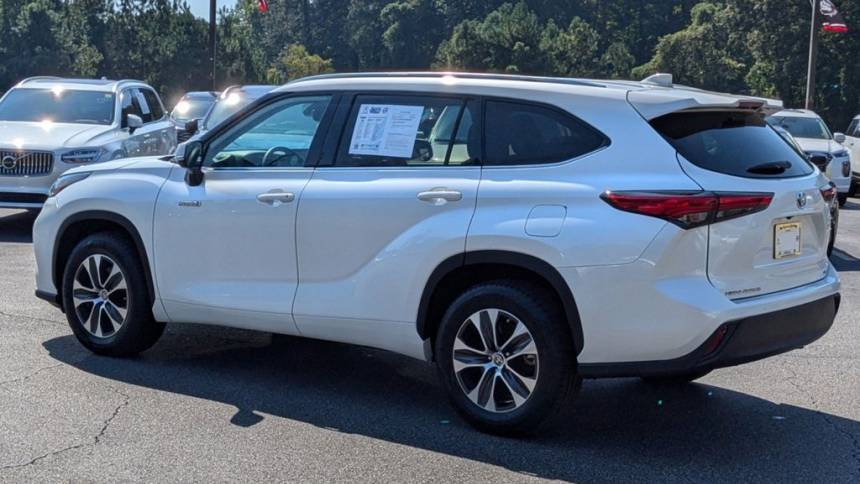 2021 toyota highlander hybrid xle