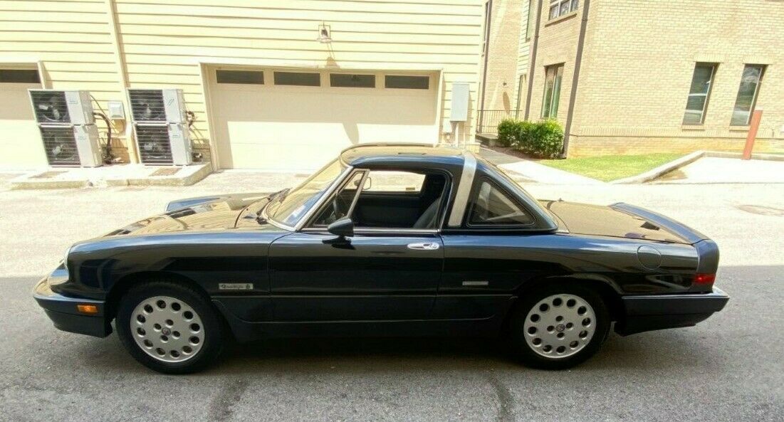 1989 alfa romeo spider convertible quadrifoglio spider