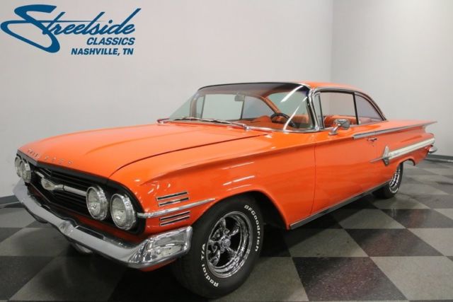 1960 chevrolet impala 91856 miles orange hardtop 348 v8 2 speed automatic