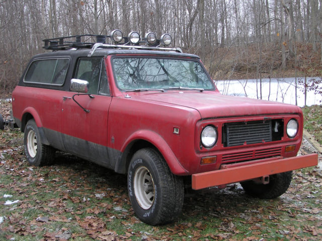 1979 international harvester scout traveler