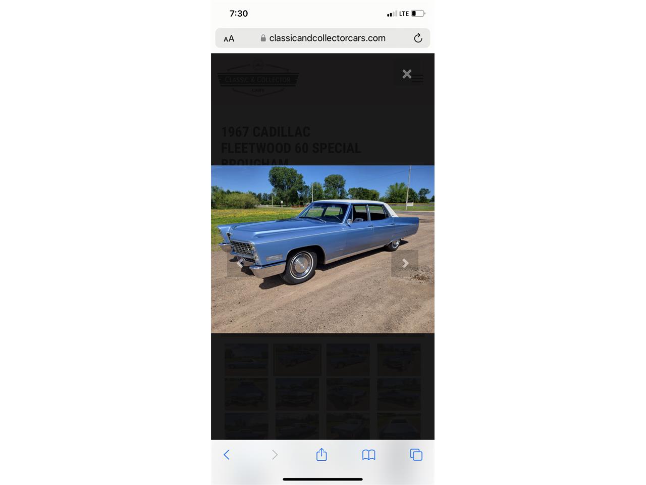 1967 cadillac fleetwood
