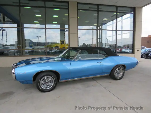 convertible- 455 v8 2 dr unspecified gasoline 455 v8 blue