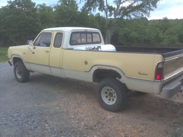 1974 dodge power wagon adventurer powerwagon mopar 2nd owner automatic club cab