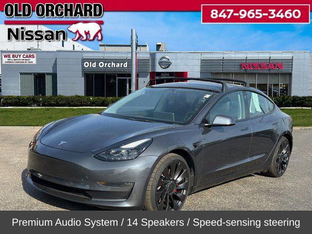 2022 tesla model 3 performance