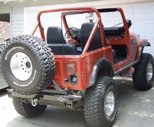 gorgeous, rock-solid, super clean and powerful jeep cj-7 renegade- a rare find
