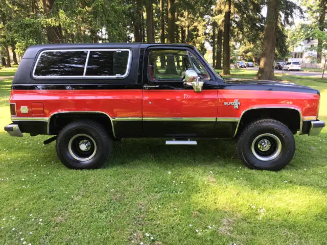 1984 chevrolet silverado k-5 blazer 2-door 4x4 low miles only 89,102