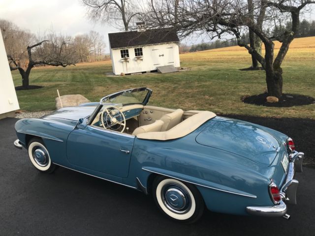 1962 mercedes-benz 190sl convertible