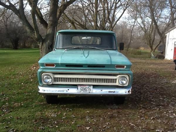 1966 chevy truck and brand new parts