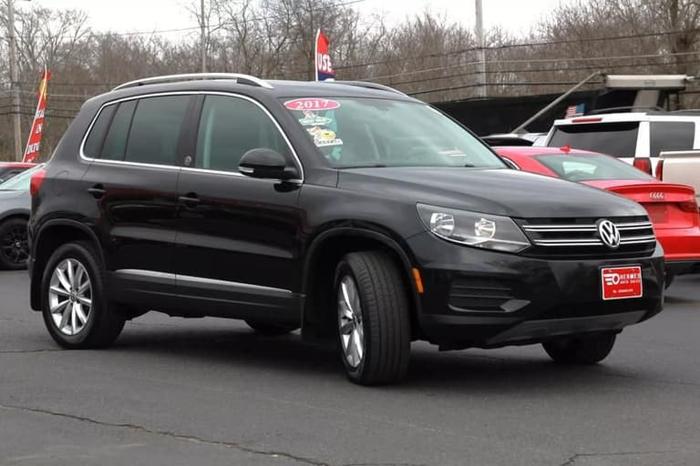 2017 volkswagen tiguan 2.0t wolfsburg edition 4motion sport utility 4d in taunton, massachusetts