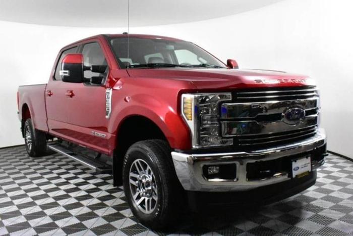 2018 ford f-350 super duty lariat 4x4 lariat 4dr crew cab 8 ft. lb srw pickup for sale in meridian, idaho