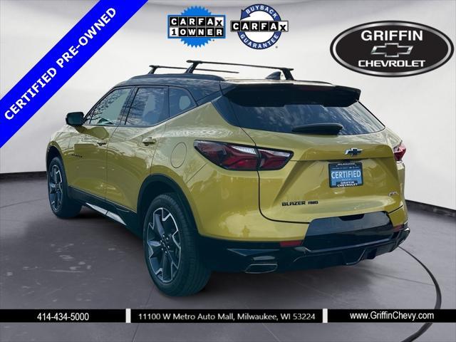 2022 chevrolet blazer rs