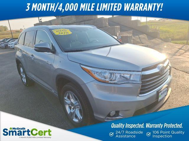 2016 toyota highlander hybrid limited