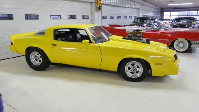 1978 chevrolet camaro 0 yellow 2 door hard top 350 automatic