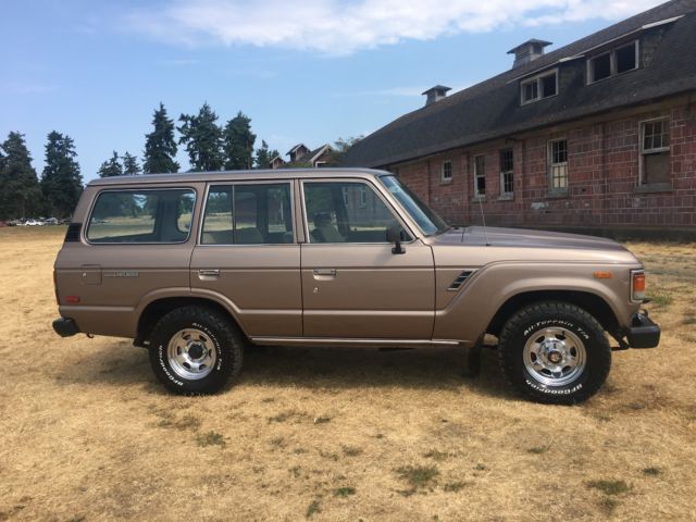 1985 toyota land cruiser fj60 4x4 over $18k in receipts rust free no reserve
