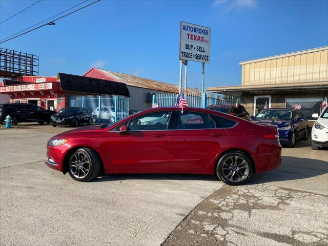 2018 ford fusion se