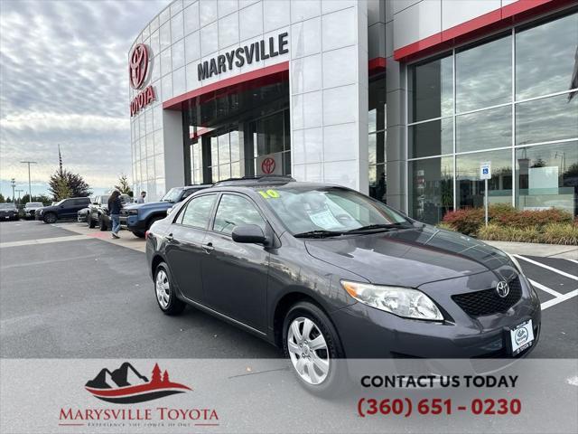 2010 toyota corolla le