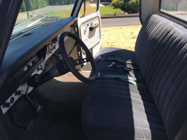 1969 ford f100 - straight-six, column shift