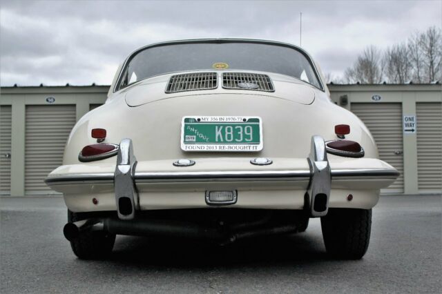 porsche 356 notch outlaw original rustfree pans 1720cc log & documents from 1970