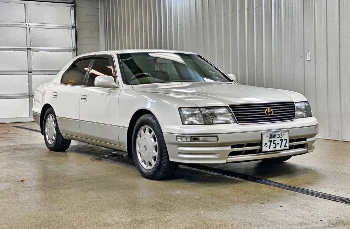 1980 toyota celsior sedan white rwd automatic type c