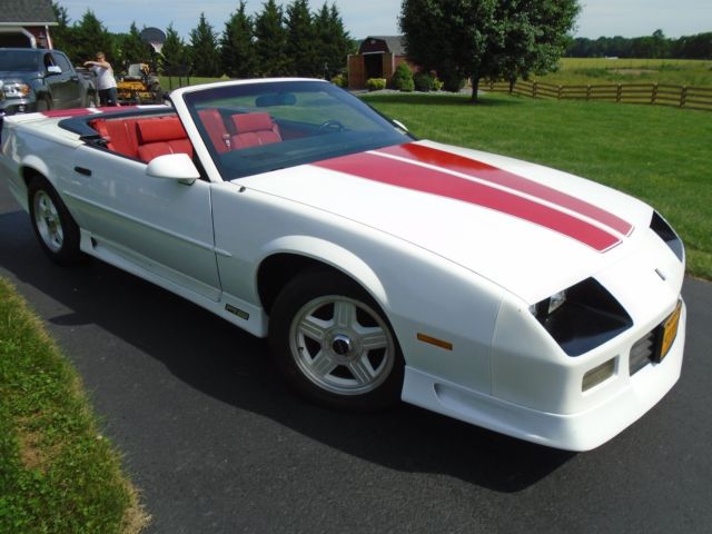 1992 chevrolet convertible camaro