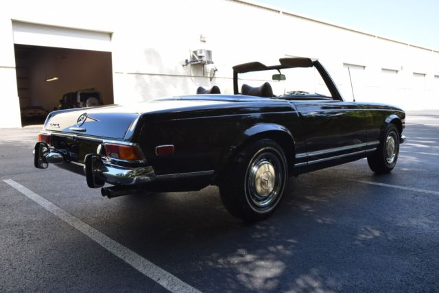 1971 mercedes benz 280sl spot welds original floors automatic frigiking a/c