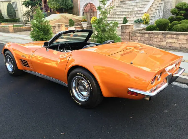 1972 corvette convertible * stingray * no reserve * ps * pb * ac * #s matching