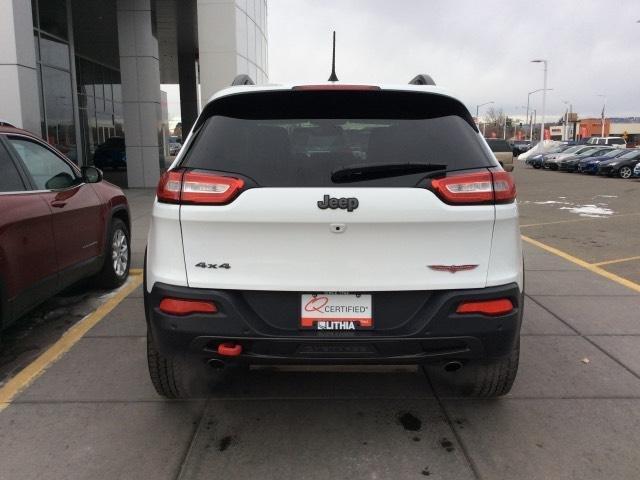 used 2018 jeep cherokee 4wd trailhawk billings, mt 59102 for sale in billings, montana