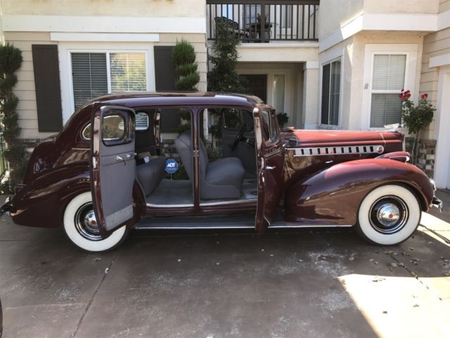 classic 1940 packard 120 touring sedan