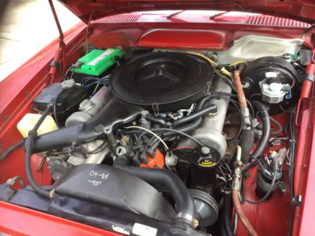 1972 mercedes benz 350sl early vin 001610 4.5l v8 hard top convertible