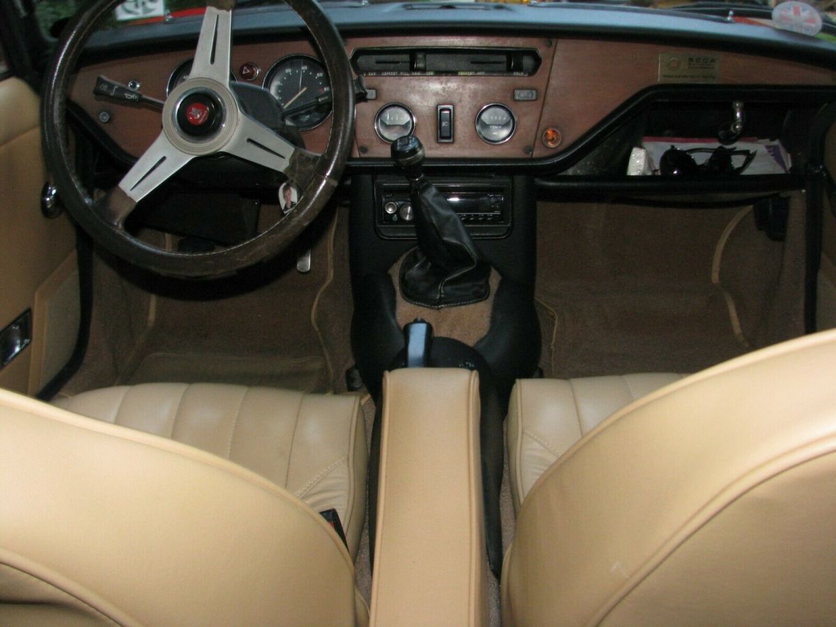 1978 triumph spitfire restored w overdrive, leather, supercharger, award-winner